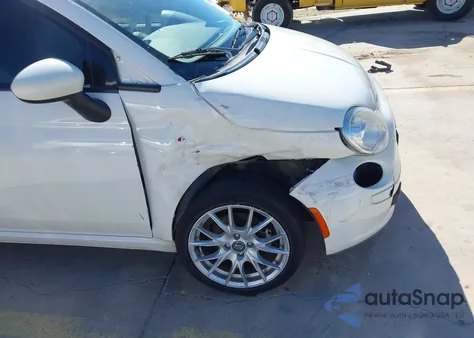 2015 Fiat 500 Pop from USA, damaged, VIN 3C3CFFAR3FT501752